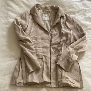 Abercrombie Tan Blazer